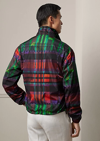 Kellen Reversible Ikat-Print Jacket - Image 4