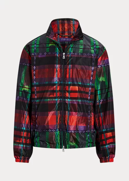 Kellen Reversible Ikat-Print Jacket - Image 2