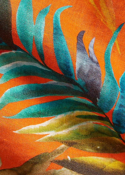 Floral-Print Linen Shirt - Image 6