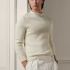 Cotton-Blend Roll Neck Jumper