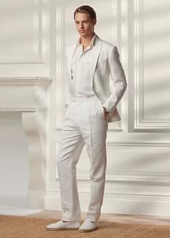 Gregory Herringbone Suit Trouser