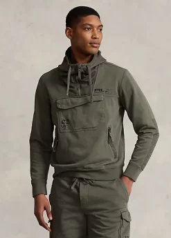 Garment-Dyed French Terry Hoodie