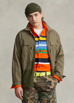 Panelled Stretch Ripstop Jacket