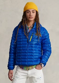 Water-Repellent Half-Zip Jacket