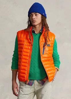 Water-Repellent Down Vest