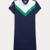Wimbledon Stretch Mesh Polo Dress