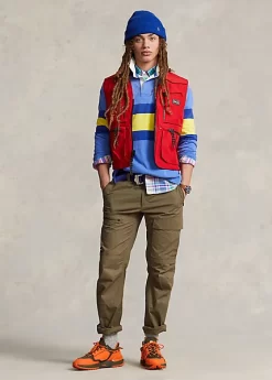 Straight Fit Stretch Cargo Trouser