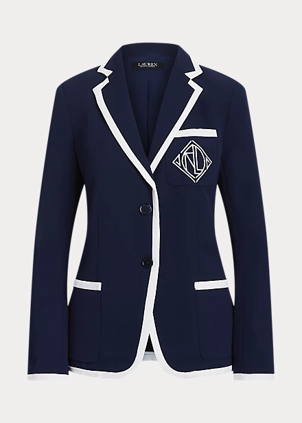 Two-Tone Georgette Blazer - Image 2