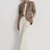 Shantung Wide-Leg Cargo Trouser