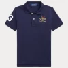 Yacht Club Cotton Mesh Polo Shirt