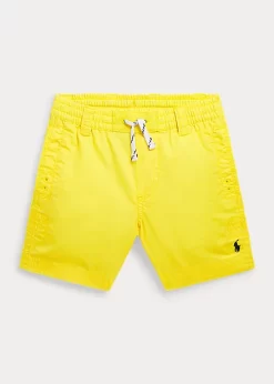 Cotton Twill Drawstring Short