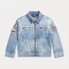 Denim Full-Zip Trucker Jacket