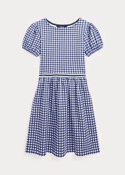 Gingham Ponte Dress