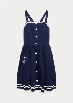 Anchor Cotton Seersucker Dress