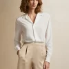 Darien Crepe De Chine Shirt