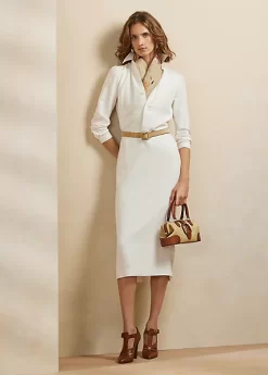 Knowles Silk Shantung Day Dress