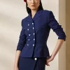 Olwen Wool Crepe Jacket