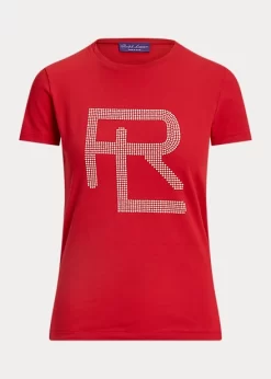 Embellished RL Cotton Tee
