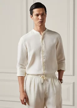 Textured Linen Shirt