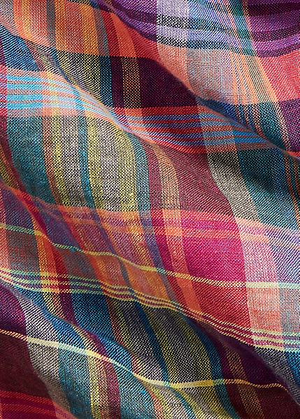 Plaid Linen Popover Shirt - Image 6