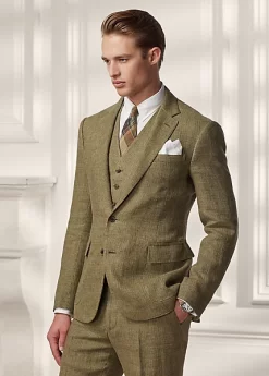 Kent Linen Tweed Suit Jacket
