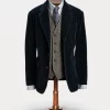 Unconstructed Indigo Corduroy Sport Coat