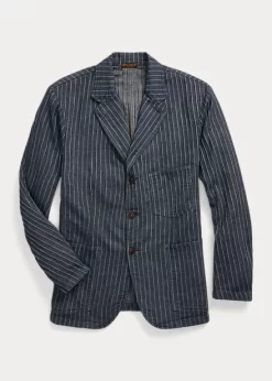 Unconstructed Herringbone Sport Coat