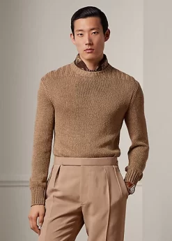 Silk-Blend Crewneck Jumper