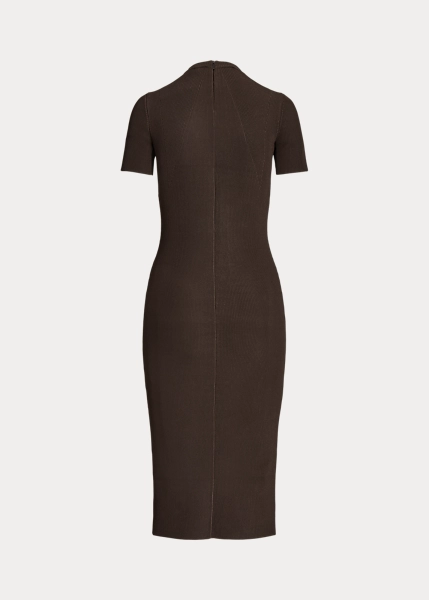 Woven-Collar Jumper Day Dress - Image 2