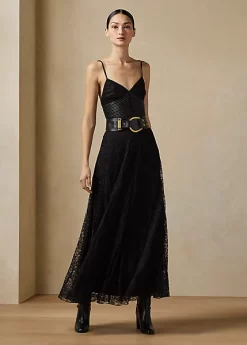 Jerome Rebrode Lace Cocktail Dress