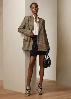 Karim Wool Gabardine Skirt