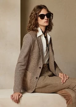 Kamryn Patchwork Tweed Jacket