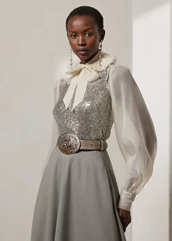 Embellished Knit Tank