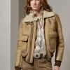 Ilyssa Merino Shearling Moto Jacket