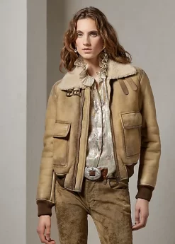 Ilyssa Merino Shearling Moto Jacket