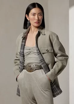 Greeleigh Lamb-Suede Shirt Jacket