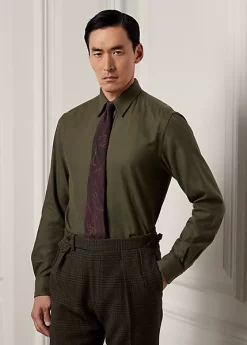 Herringbone Flannel Shirt