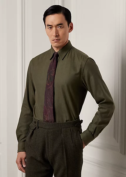 Herringbone Flannel Shirt