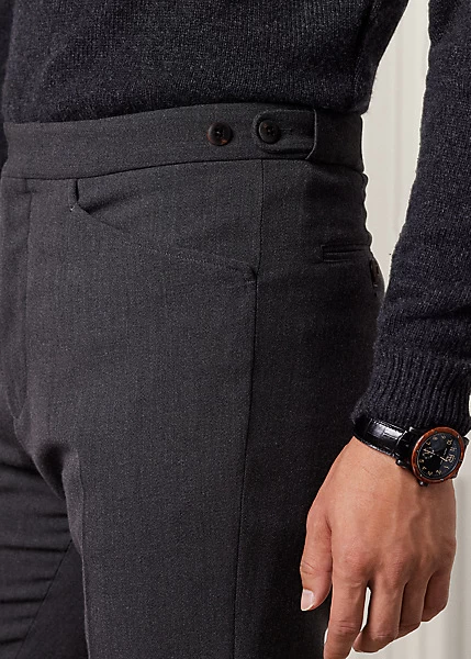 Wool Cavalry Twill Trouser - Image 5