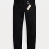 Slim Fit Black-on-Black Selvedge Jean